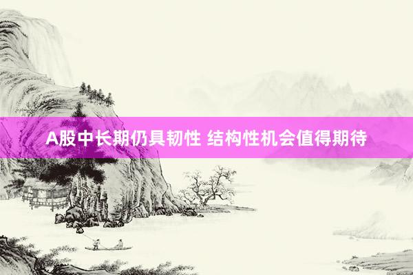 A股中长期仍具韧性 结构性机会值得期待